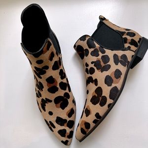 Cole Haan 8 Hara Genuine Calf Hair Chelsea Booties